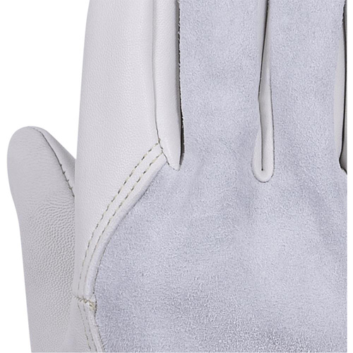 535G Gants de chauffeur beige, Petit, Paume en Cuir fleur de vache Northern Industrial Supply Inc.