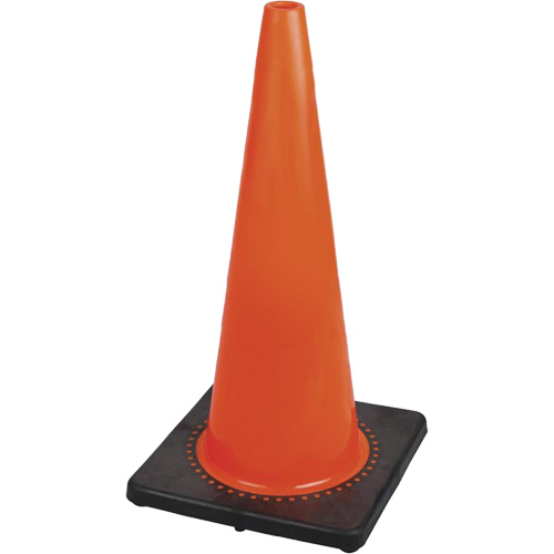 183P C&ocirc;ne de s&eacute;curit&eacute; flexible de premi&egrave;re qualit&eacute;, 28", Orange Northern Industrial Supply Inc.