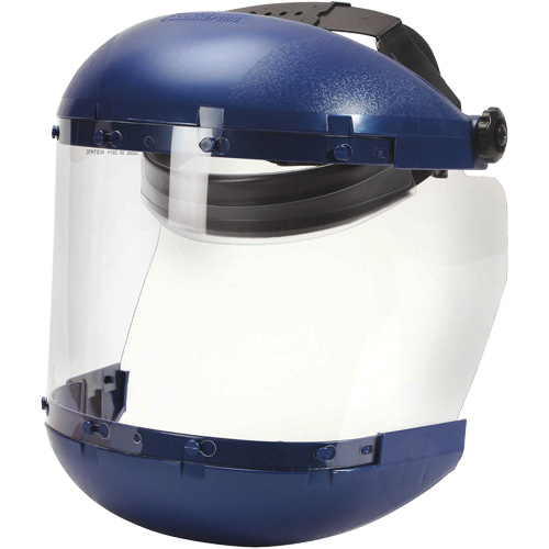 Masque protecteur avec coque double de la s&eacute;rie 380 Premium, Ac&eacute;tate, Suspension Rochet Northern Industrial Supply Inc.
