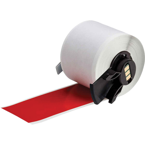 Multi-Purpose Label Tape, Vinyl, Red, 1.9" Width Northern Industrial Supply Inc.