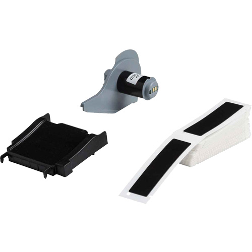 Raised Panel Labels, Polyester, 1" L x 4" H, Black Northern Industrial Supply Inc.