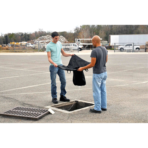 Barri&egrave;re flottante contre les Archaea Ultra-Drain Guard, Bior&eacute;m&eacute;diation/Huile & s&eacute;diments, 48" lo x 36" la Northern Industrial Supply Inc.