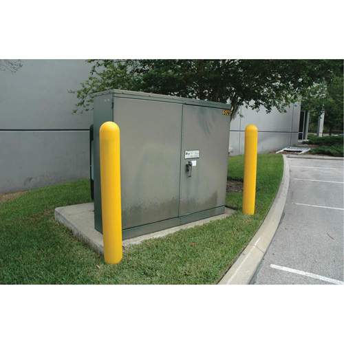 Ultra-Post Protector&reg;, 4" Dia. x 52" L, Yellow Northern Industrial Supply Inc.