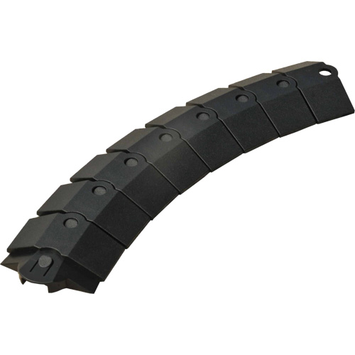Small Ultra-Sidewinder Cable Protection System&reg; with Endcaps, 39.5" x 3" x 0.8", 2000 lbs. (1 tons) Northern Industrial Supply Inc.