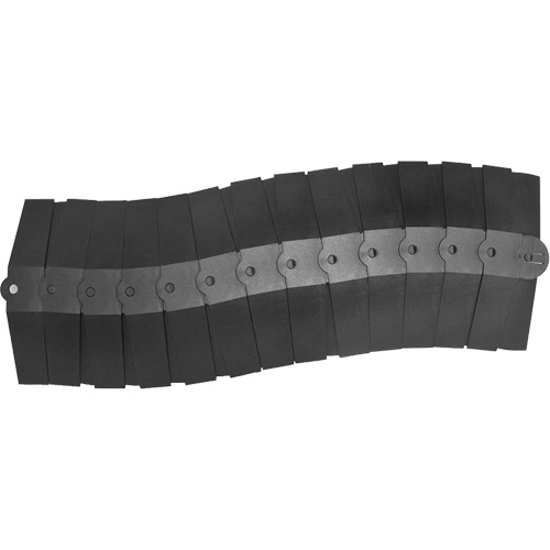 Medium Ultra-Sidewinder Cable Protection System&reg; with Endcaps, 33" x 9.8" x 1.4", 260 lbs. (0.13 tons) Northern Industrial Supply Inc.