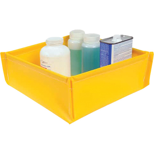 Flexible Ultra-Utility Tray&reg;, 12" L x 12" W x 4.8" H, 1.5 US Gal. Spill Capacity Northern Industrial Supply Inc.