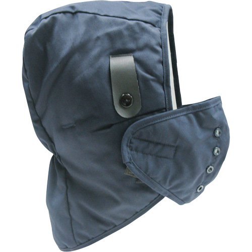 FR Winter Liner with Mouth Piece & Long Neck, Blue, Cotton/Poly-Cotton Northern Industrial Supply Inc.