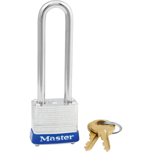 Padlock, Silver, Keyed Alike, Laminated Steel, 1-1/8" Width Northern Industrial Supply Inc.