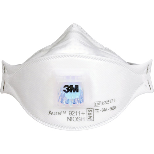 Respirateur &agrave; particules Aura 9211+, N95, Certifi&eacute; NIOSH Northern Industrial Supply Inc.