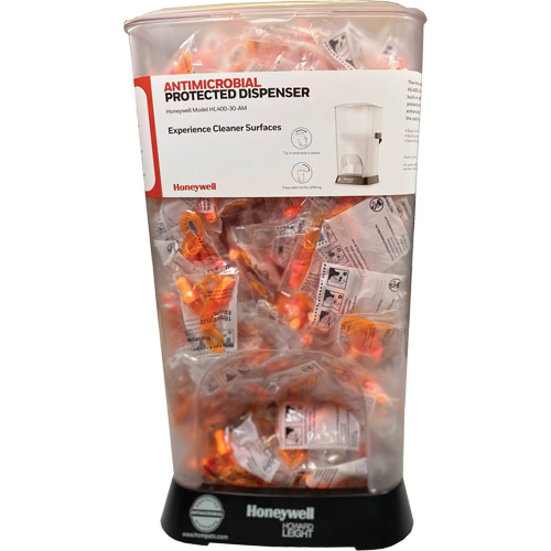 Distributeur de bouchons doreille filaires HL400 AM avec boîte de bouchons doreille TFP-30 Northern Industrial Supply Inc.