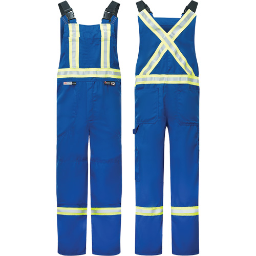 Salopette antistatique et ignifuge 6,5 oz Westex DH, Petit, Bleu royal Northern Industrial Supply Inc.