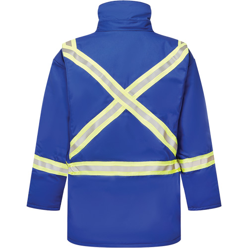 Parka isol&eacute; ignifuge 9 oz Avenger, Petit, Bleu royal Northern Industrial Supply Inc.