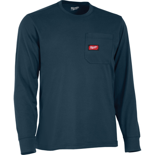 T-shirt &agrave; manches longues avec poches Gridiron, Hommes, Petit, Bleu Northern Industrial Supply Inc.