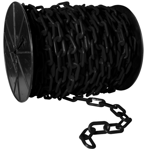 Heavy-Duty Plastic Safety Chain, White, 2" Link, 100' Length Northern Industrial Supply Inc.
