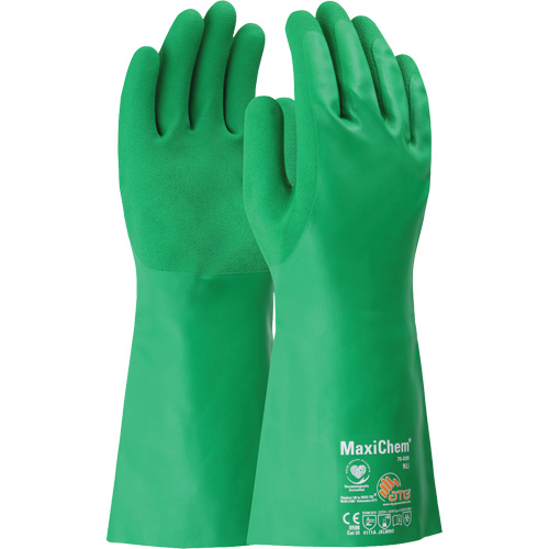 Gants r&eacute;sistants aux produits chimiques ATG MaxiChem, Taille Petit, 14" lo, Nitrile Northern Industrial Supply Inc.