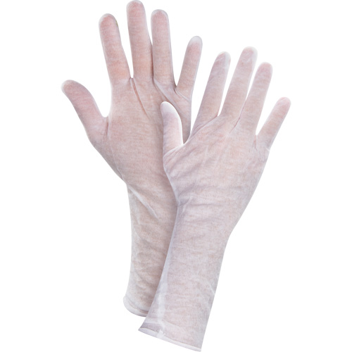 Gants d'inspection l&eacute;gers, Poly/coton, Poignet &agrave; ourlet, Hommes Northern Industrial Supply Inc.