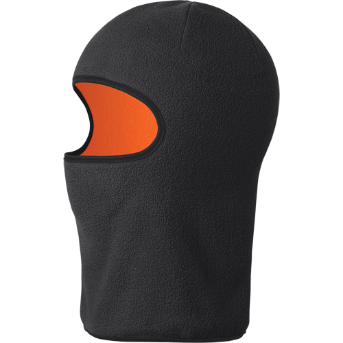 5502 Cagoule &agrave; 1 trou r&eacute;versible, Micro laine, Noir/Orange haute visibilit&eacute; Northern Industrial Supply Inc.