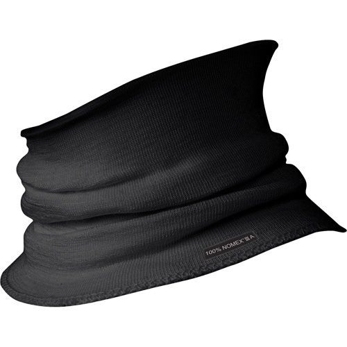 C207BK Flame Resistant Neck Warmer & Windguard, Black, Nomex&reg; Northern Industrial Supply Inc.