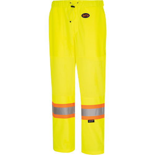 5999PW Pantalon de s&eacute;curit&eacute; routi&egrave;re pour femmes, Polyester, T-petit, Jaune lime haute visibilit&eacute; Northern Industrial Supply Inc.