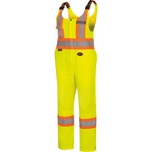 6000W Combinaison de s&eacute;curit&eacute; routi&egrave;re haute visibilit&eacute; pour femmes, Polyester, T-petit, Jaune lime haute visibilit&eacute; Northern Industrial Supply Inc.