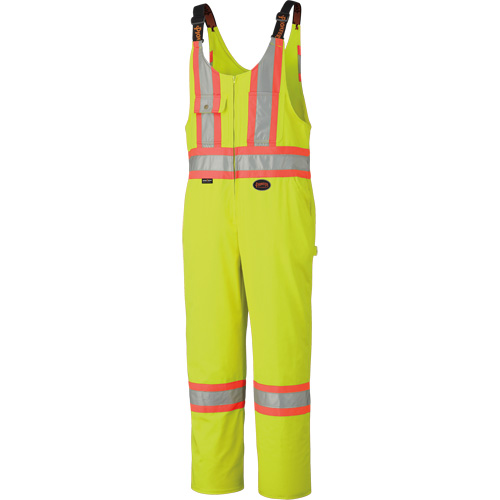 6616T Combinaison robuste haute visibilit&eacute;, Poly-coton, 40 (grand taille), Jaune lime haute visibilit&eacute; Northern Industrial Supply Inc.