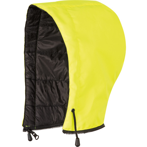 5771H Capuchon pour manteau de s&eacute;curit&eacute; haute visibilit&eacute; r&eacute;versible, Jaune lime haute visibilit&eacute;, Nylon/Polyester Northern Industrial Supply Inc.