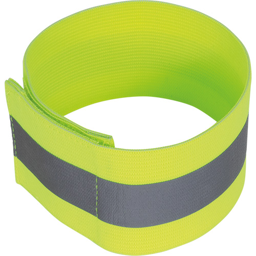 1142 Bande pour cheville &eacute;lastique jaune lime haute visibilit&eacute; Northern Industrial Supply Inc.