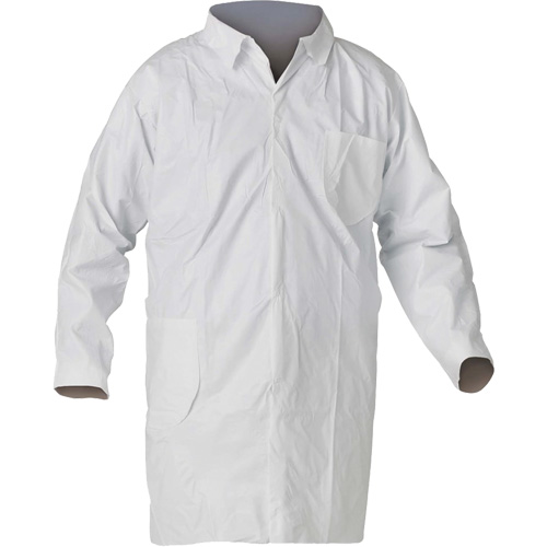 Sarrau de laboratoire KleenGuard A40, 2T-Grand, Blanc Northern Industrial Supply Inc.