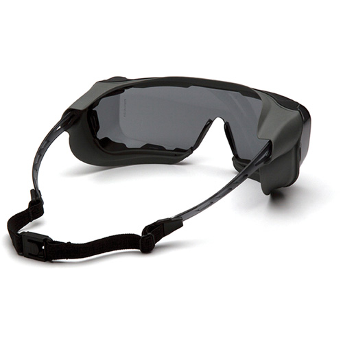 Lunettes &agrave; coques de s&eacute;curit&eacute; Cappture Plus, Lentille Gris, Antibu&eacute;e, Ventilation Ferm&eacute; Northern Industrial Supply Inc.