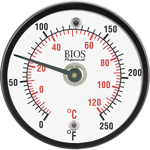 Thermom&egrave;tre de surface magn&eacute;tique, Sans contact, Analogique, 0-250°F (-20-120°C) Northern Industrial Supply Inc.