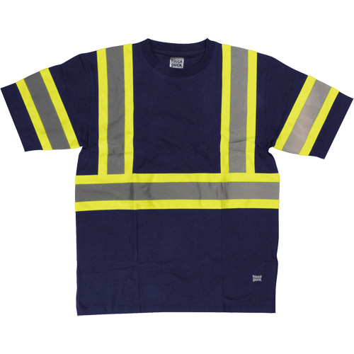 Chemise de s&eacute;curit&eacute; &agrave; manches courtes, Coton, T-petit, Bleu marin Northern Industrial Supply Inc.