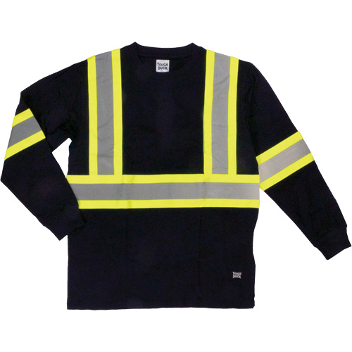 T-shirt de s&eacute;curit&eacute; &agrave; manches longues, Coton, T-petit, Noir Northern Industrial Supply Inc.