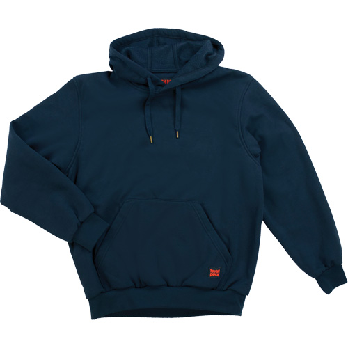 Water Repellent Fleece Pullover Hoodie, Men's, Small, Navy Blue Northern Industrial Supply Inc.