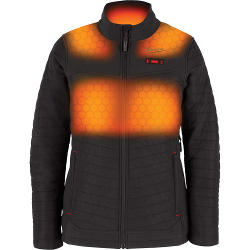 Manteau chauffant M12 Axis avec pile, Femmes, Grand, Noir Northern Industrial Supply Inc.