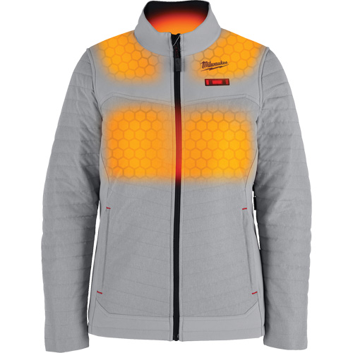 Manteau chauffant M12 Axis avec pile, Femmes, 2T-Grand, Gris Northern Industrial Supply Inc.