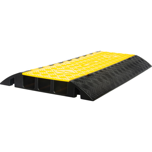 Protecteur de c&acirc;bles en polyur&eacute;thane, 3 canaux, 35,43" lo x 19,69" la x 3" h Northern Industrial Supply Inc.
