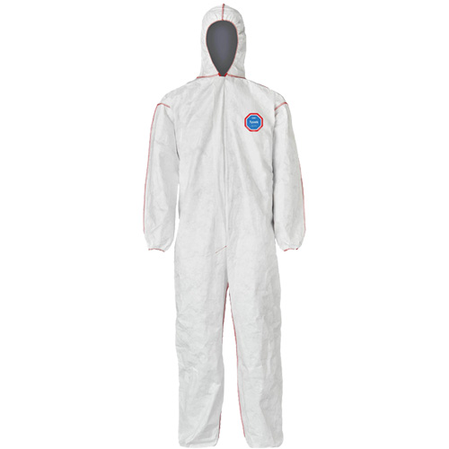 SFR Coveralls with Hood, Medium, White, Tyvek&reg; 400 Northern Industrial Supply Inc.