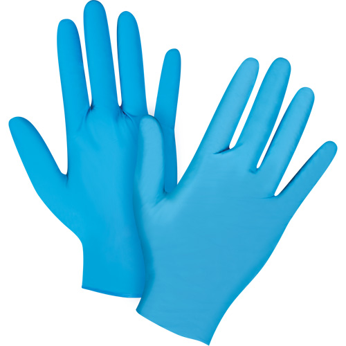 Emballages de gants jetables pour machine distributrice, Petit, Nitrile, 4,5 mils, Sans poudre, Bleu, Classe 2 Northern Industrial Supply Inc.