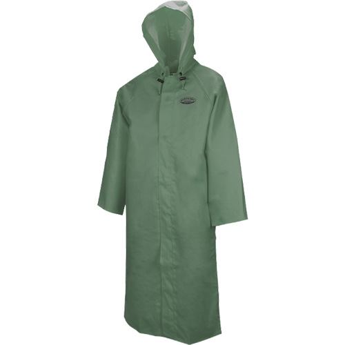 Manteau long avec capuchon d&eacute;tachable Hurricane 851, Petit, Vert Northern Industrial Supply Inc.