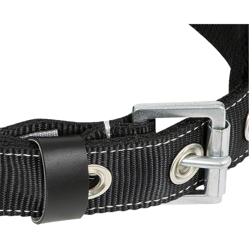 WB-6020-L Dispositif de retenue de s&eacute;curit&eacute; avec ceinture &agrave; deux anneaux en D et support lombaire rembourr&eacute; - Grand Northern Industrial Supply Inc.