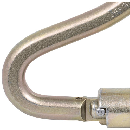 CP-04011-1 Zinc Plated Carabiner with 2" Gate Opening, Steel Northern Industrial Supply Inc.