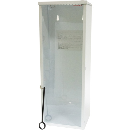 Light-Duty Fire Extinguisher Cabinet, 8" W x 22" H x 6" D Northern Industrial Supply Inc.