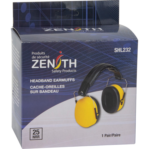 Passive Ear Muffs, Headband, 25 NRR dB Northern Industrial Supply Inc.
