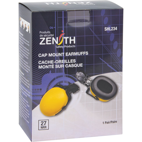 Cache-oreilles passifs, Fixation pour casque, 27 NRR dB Northern Industrial Supply Inc.