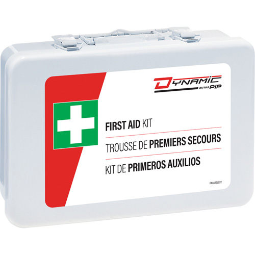 Trousse de premiers soins Dynamic, R&eacute;pond ou surpasse la norme CSA Z1220-24 type 2 environnements &agrave; faible risque, Petit (2-25 travailleurs) Northern Industrial Supply Inc.