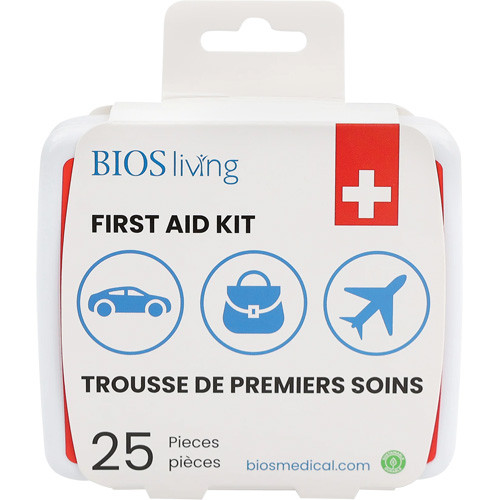 25-Piece Home & Travel First Aid Kit, Plastic B Northern Industrial Supply Inc.