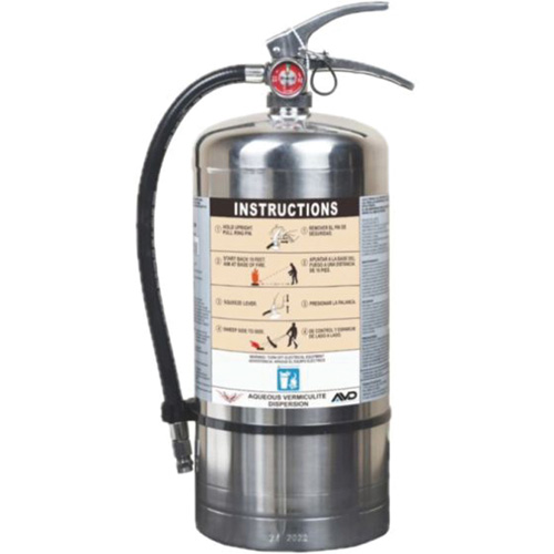Fire Extinguisher for Lithium-ion Battery Fire Protection, AVD, 6 L Capacity Northern Industrial Supply Inc.
