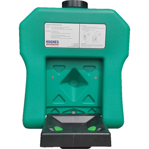 Poste de douche oculaire portable autonome, Aliment&eacute; par gravit&eacute;, Capacit&eacute; 16 gal., Conformit&eacute; ANSI Z358.1 Northern Industrial Supply Inc.