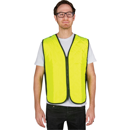 Evaporative Cooling Vest, Medium, High Visibility Lime-Yellow Northern Industrial Supply Inc.