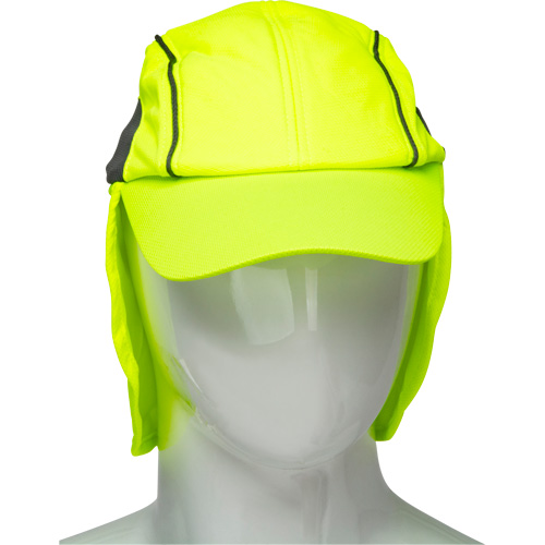 Cooling Hat with Neck Shade, Hi-Vis Lime Northern Industrial Supply Inc.